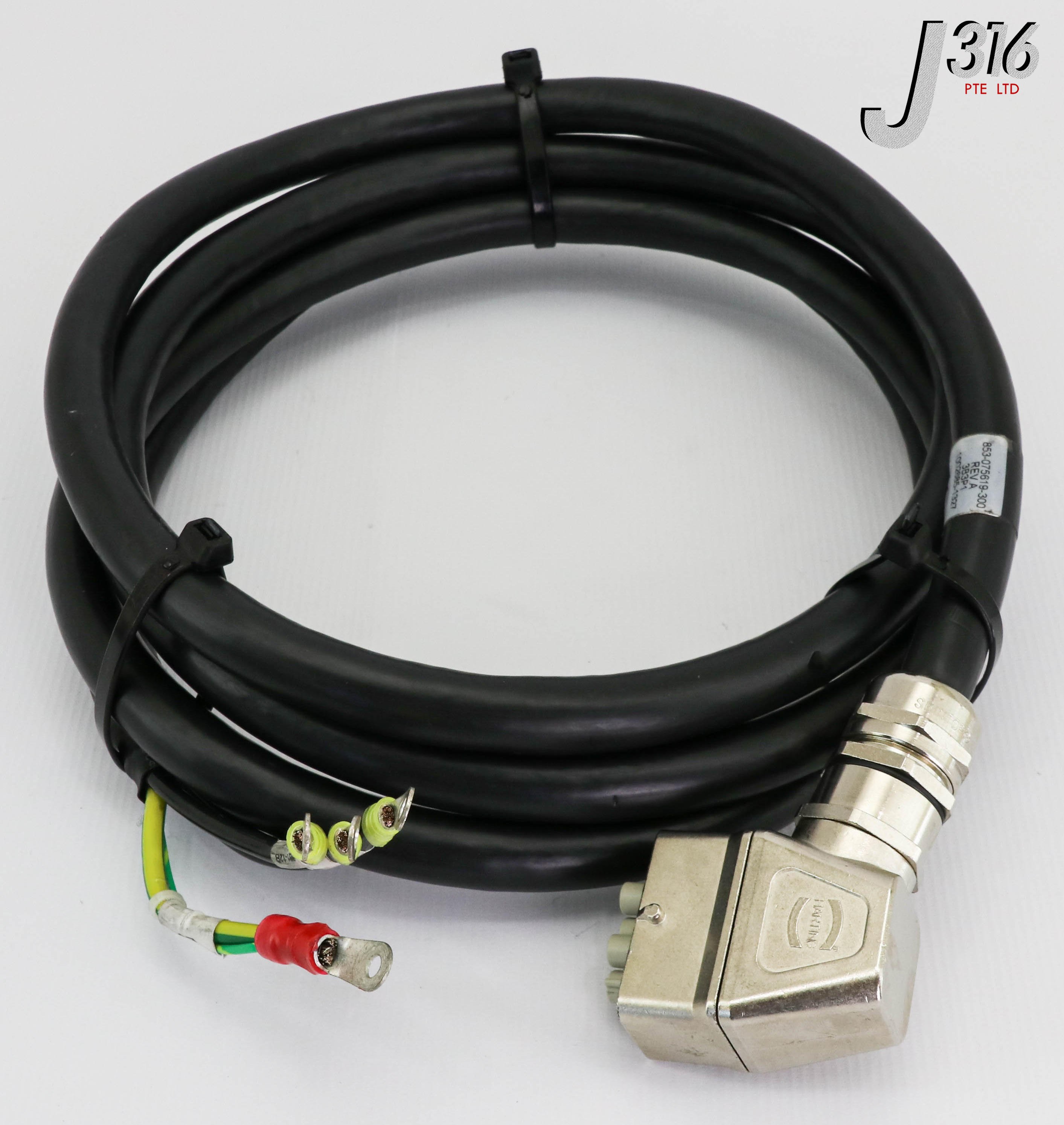 15782 LAM RESEARCH 2300 FLEX CHAMBER POWER CABLE ASSY, 3M 853